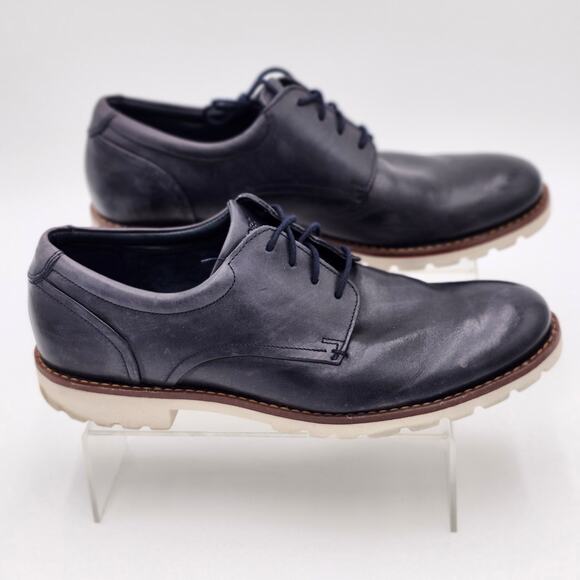 Rockport Truetech Lightweight Mens Business Casual Navy Shoes Size 10M S0039 main image 4